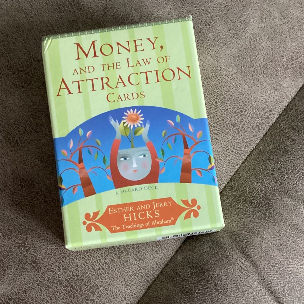 Money and Law of Attraction card deck